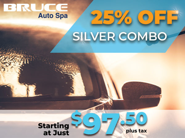 Clean Car = Warm Heart! 25% off Silver Combo at our Auto Spa