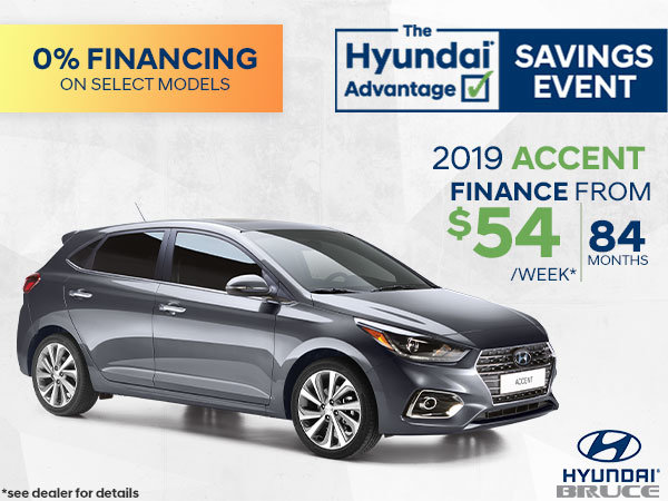 Finance the 2019 Hyundai Accent