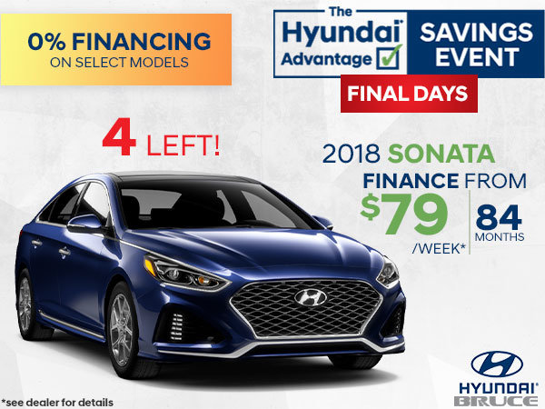 Finance the 2018 Hyundai Sonata