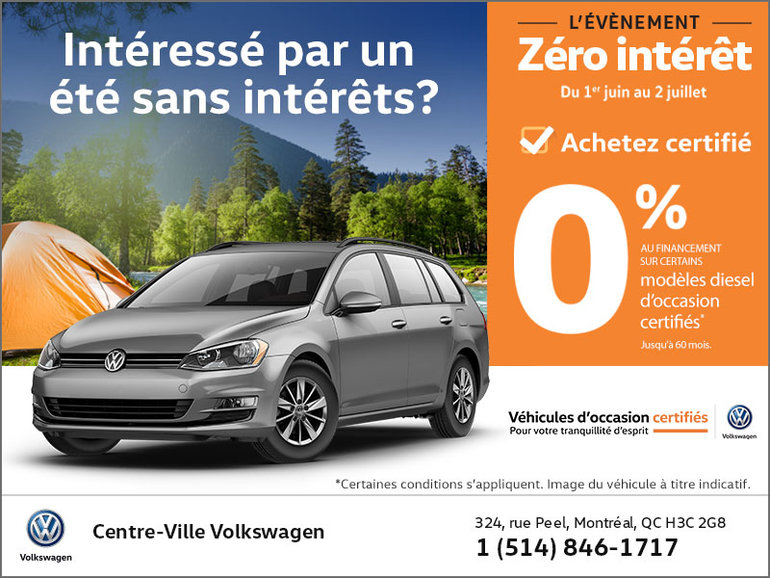 L'événement Zéro Intérêt!