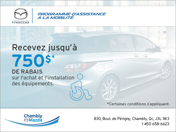 Le programme d'assistance à la mobilité Mazda