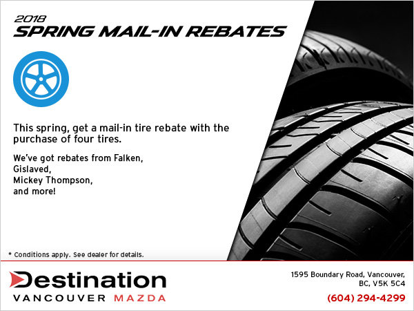 2018 Spring Mail-In Rebates