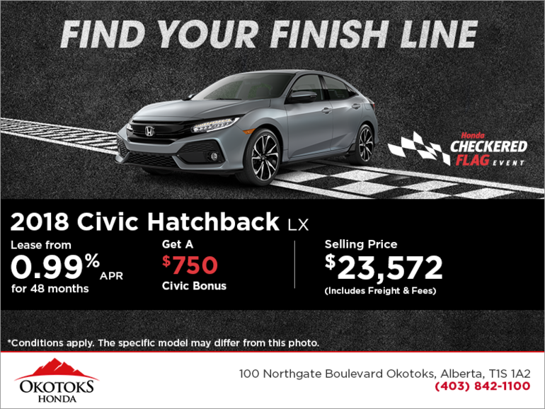 Get the 2018 Civic Hatchback!