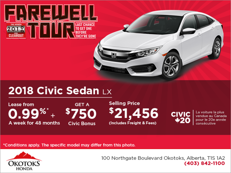 Get 2018 Honda Civic Sedan Today!