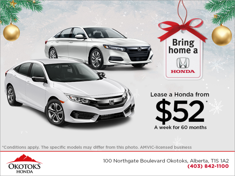 Bring home a Honda!