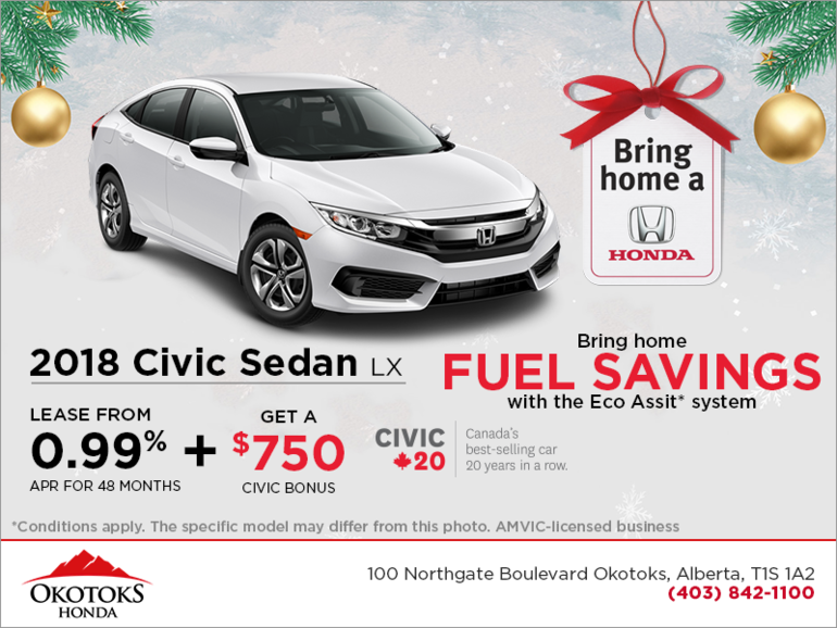 Get 2018 Honda Civic Sedan Today!