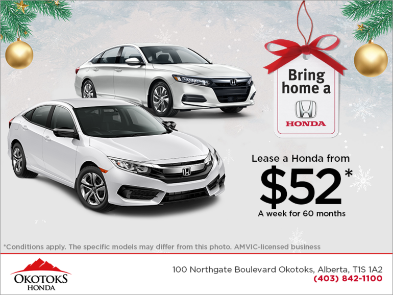 Bring home a Honda!