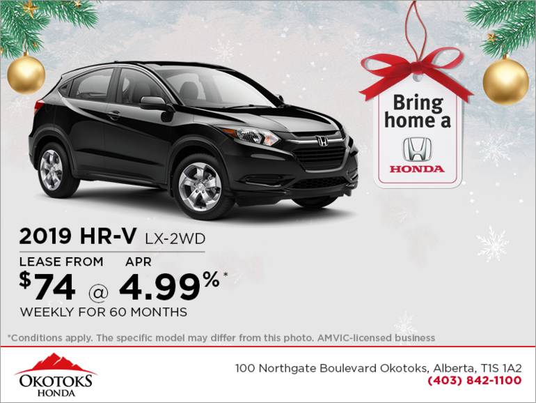 Get the 2019 Honda HR-V Today!