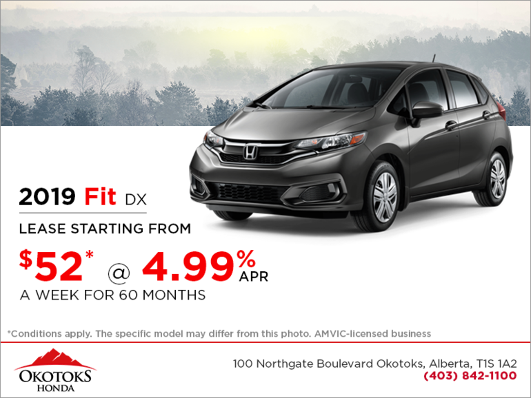 Get the 2019 Honda Fit Today!