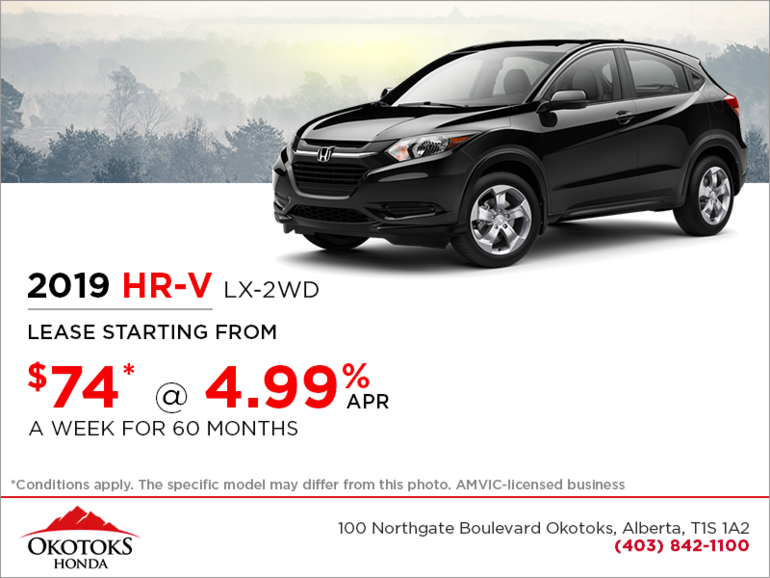 Get the 2019 Honda HR-V Today!