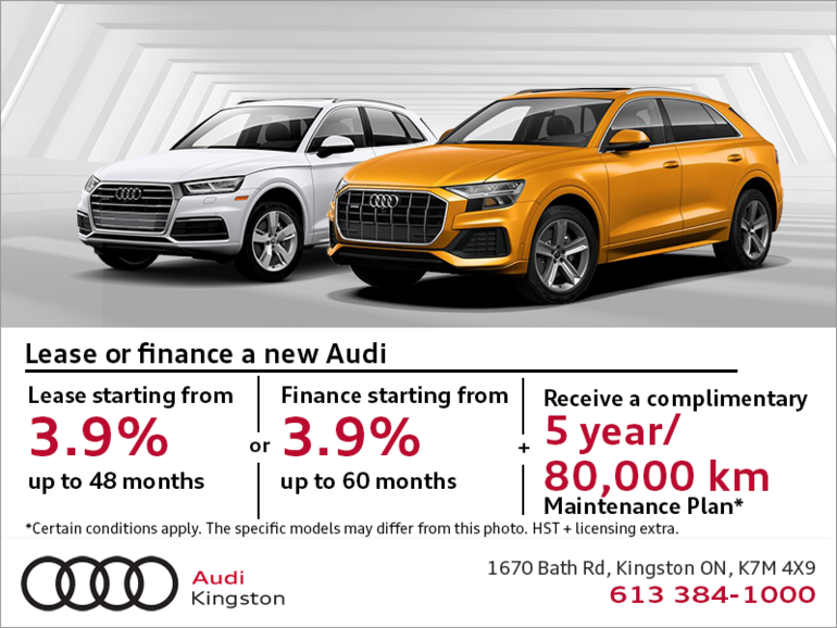 Audi's Monthly Sales Event.