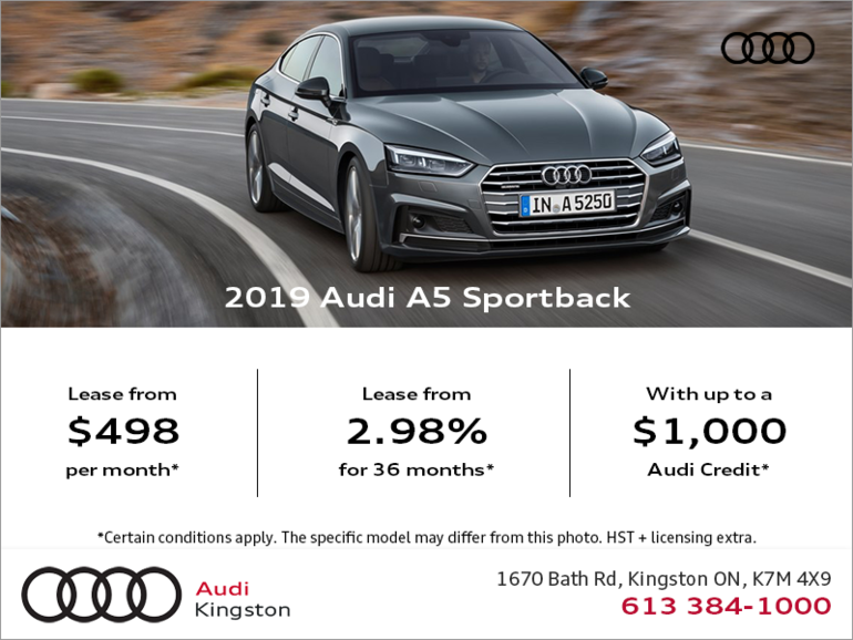 Drive the 2019 A5 Sportback today!