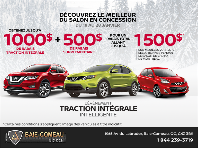 L'événement traction intégrale intelligente!