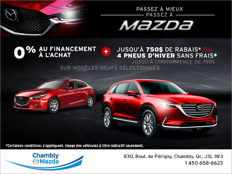 Passez à mieux, passez à Mazda