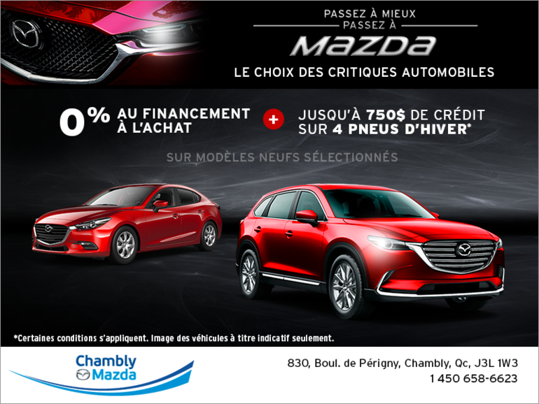 Passez à mieux, passez à Mazda