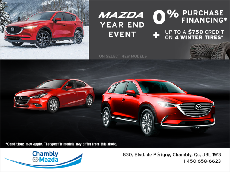 The Mazda Year End Event!