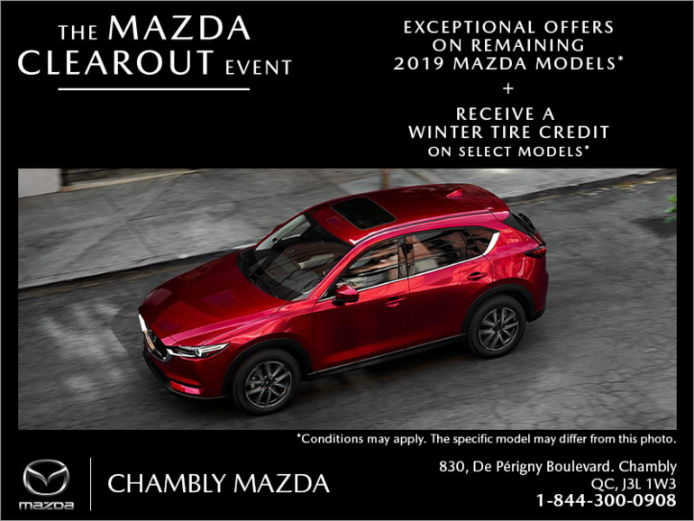 The Mazda Clearout Event