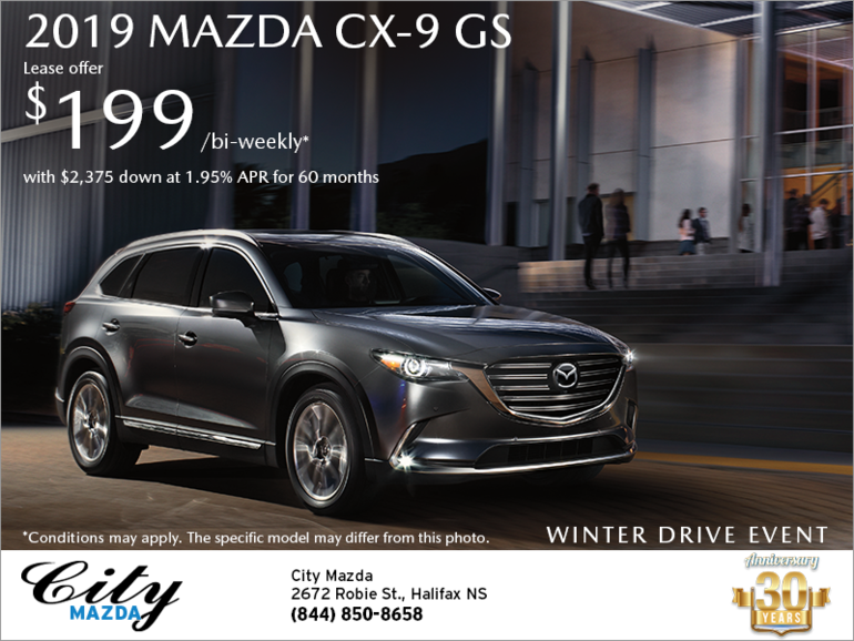 Get the 2019 Mazda CX-9 Today!