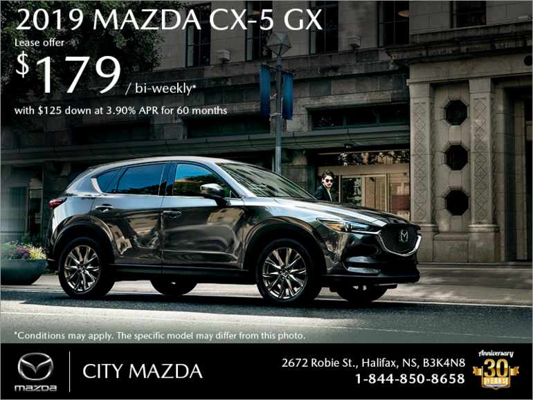 Get the 2019 Mazda CX-5 Today!