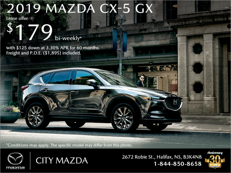 Get the 2019 Mazda CX-5 Today!