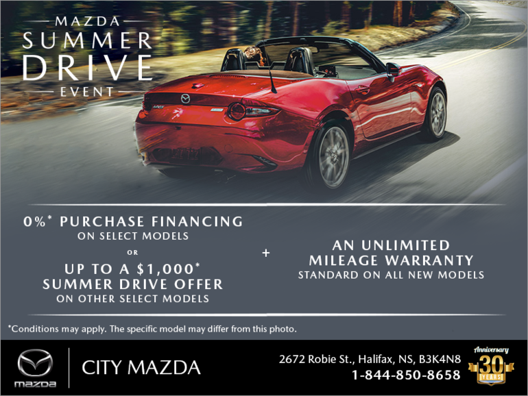The Mazda Summer Drive Event