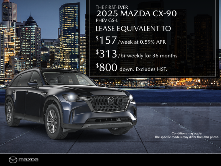 Get the 2025 Mazda CX-90 PHEV