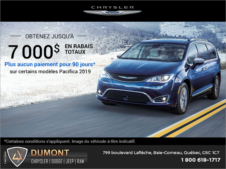 L'événement mensuel de Chrysler