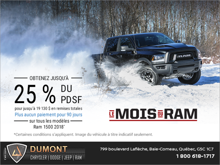 Le mois du RAM!