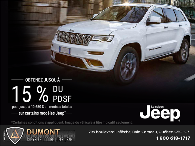 La saison Jeep