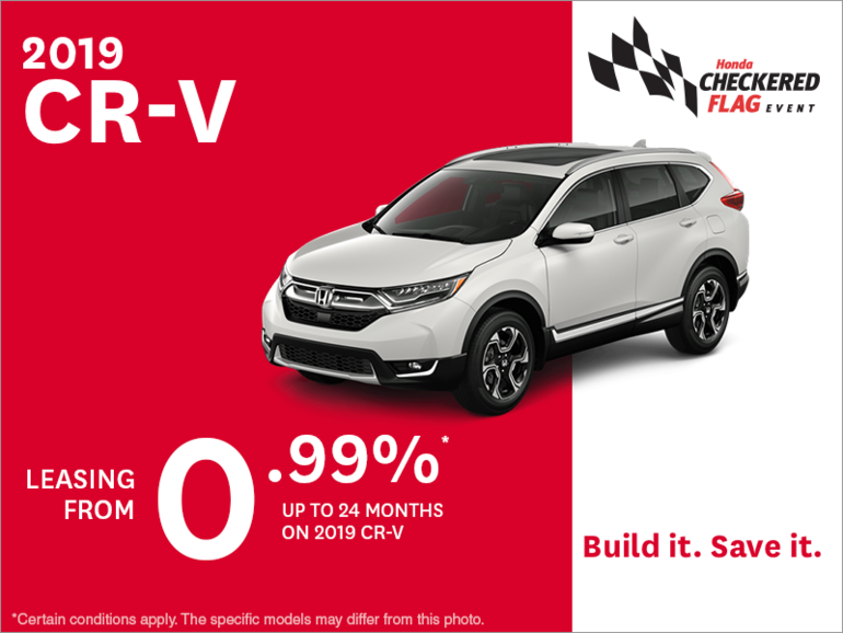 Lease the 2019 CR-V!
