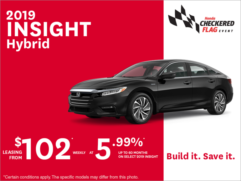 Lease the 2019 Honda Insight!