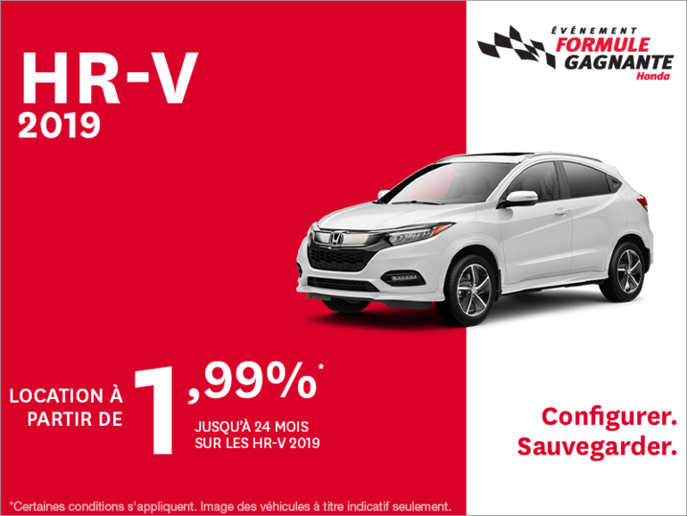 Louez le Honda HR-V 2019!