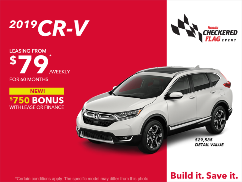 Lease the 2019 CR-V!