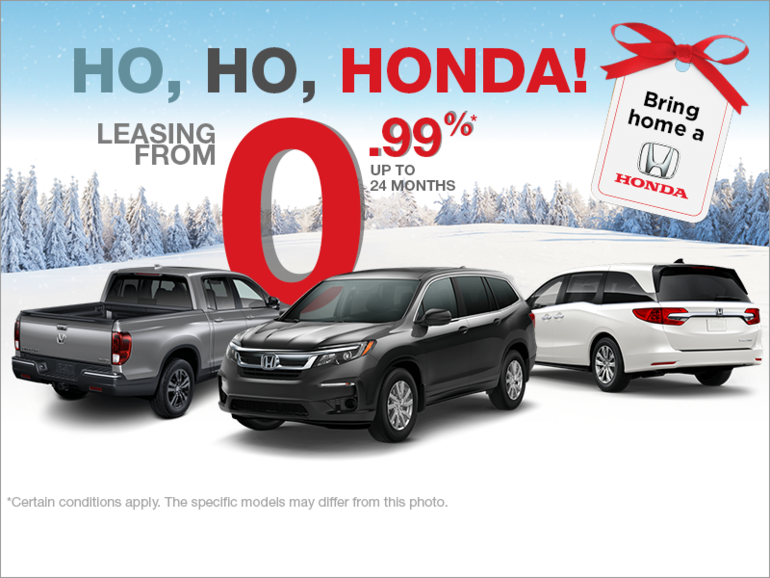 Ho, Ho, Honda!