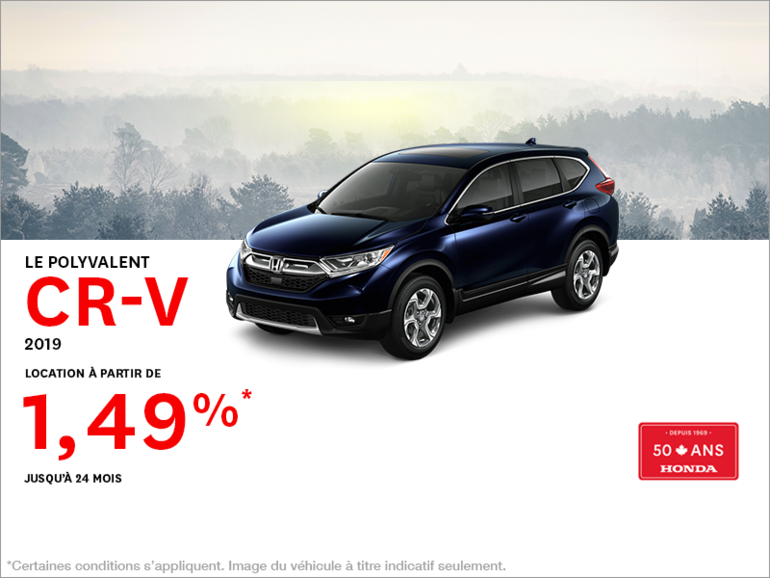Louez le CR-V 2019!