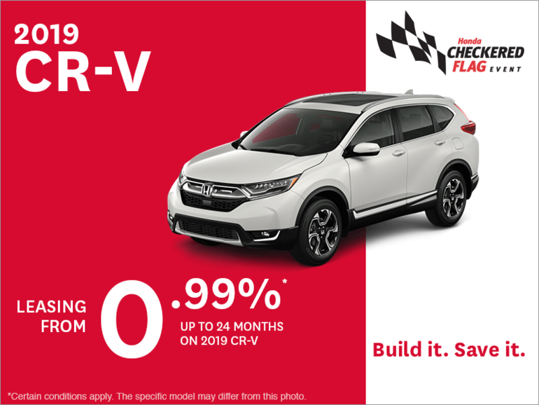 Lease the 2019 CR-V!
