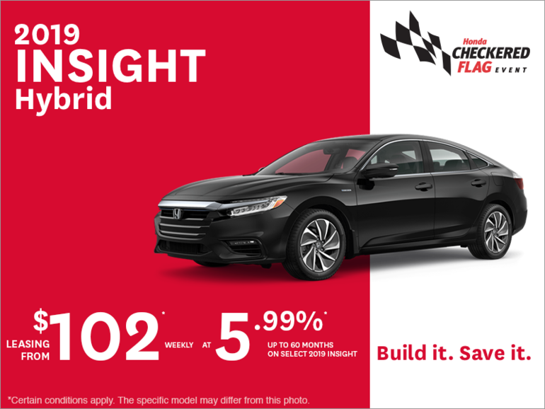 Lease the 2019 Honda Insight!