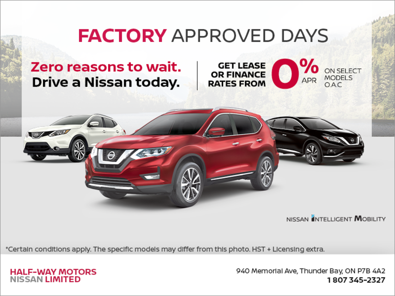 Factory Approved Days!