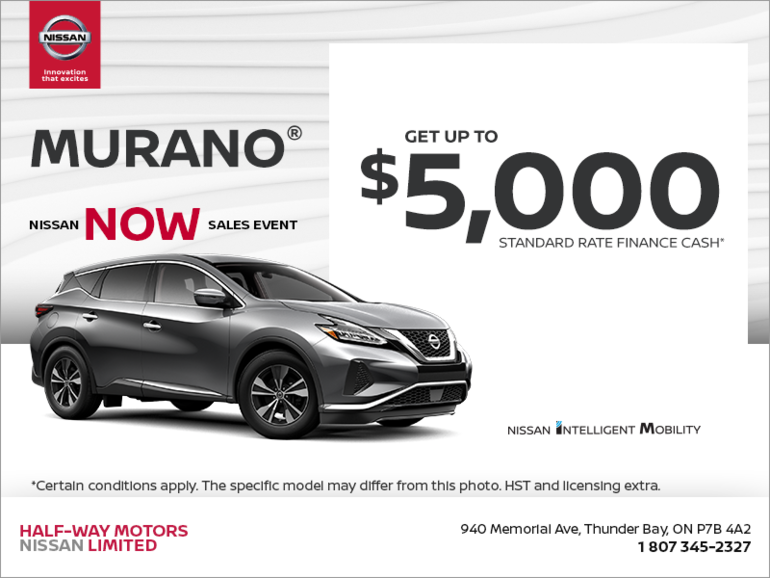 Get the 2019 Murano Today!