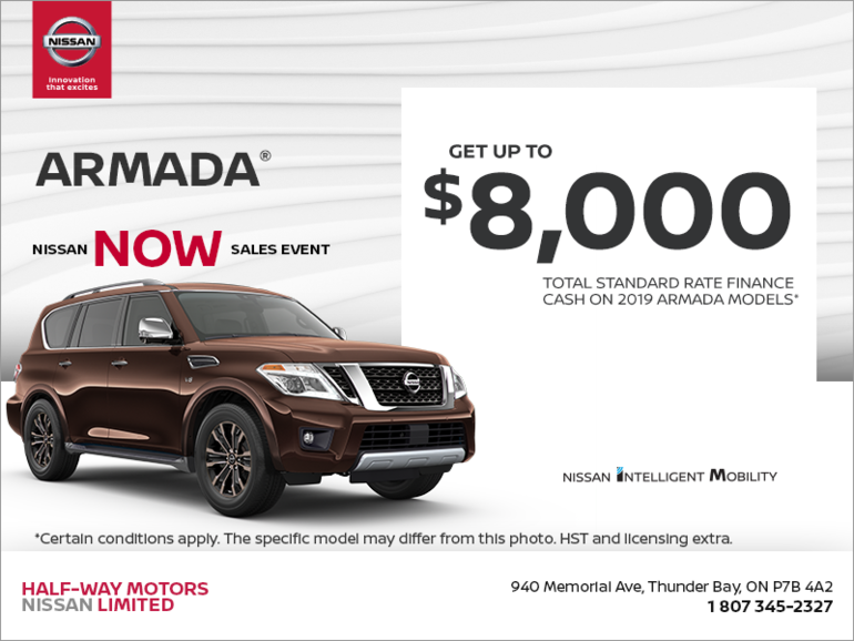 Get the 2019 Nissan Armada
