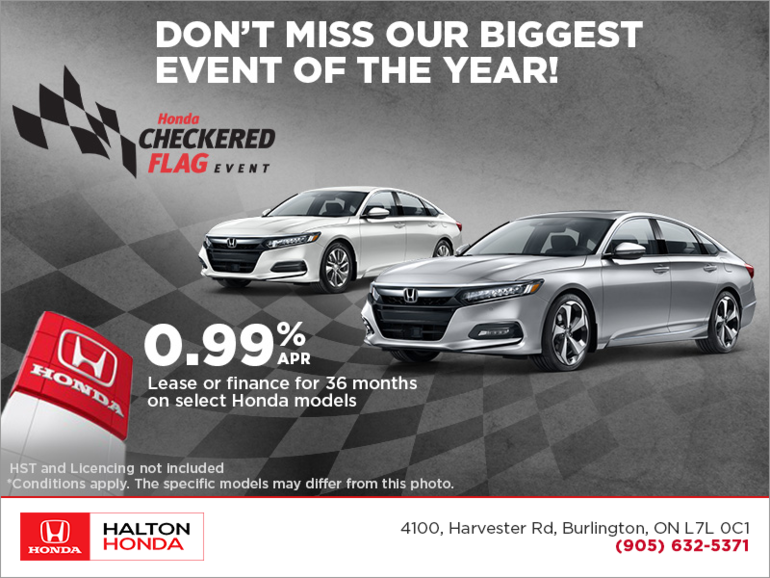 Honda Checkered Flag Event