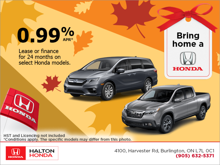 Bring home a Honda!