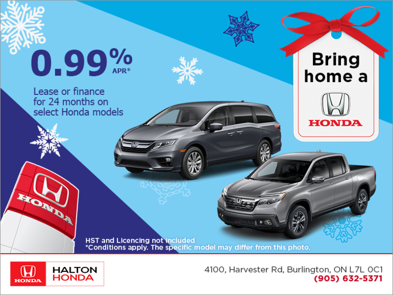 Bring home a Honda!