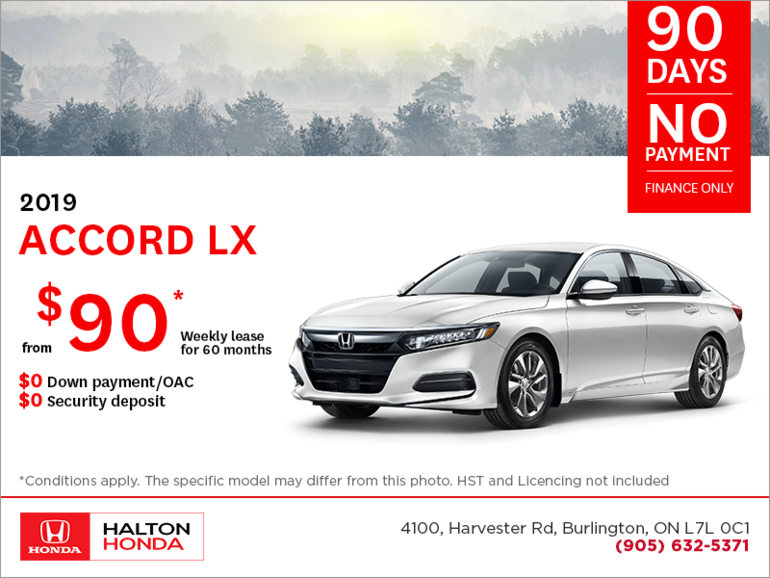 Lease the 2019 Honda Accord Sedan!