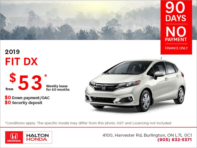Lease the 2019 Honda Fit!