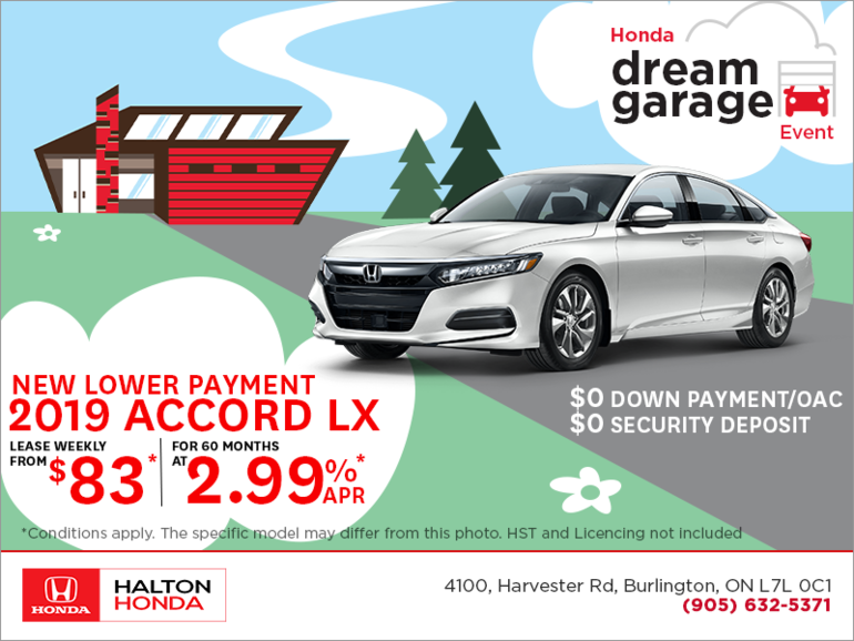 Lease the 2019 Honda Accord Sedan!