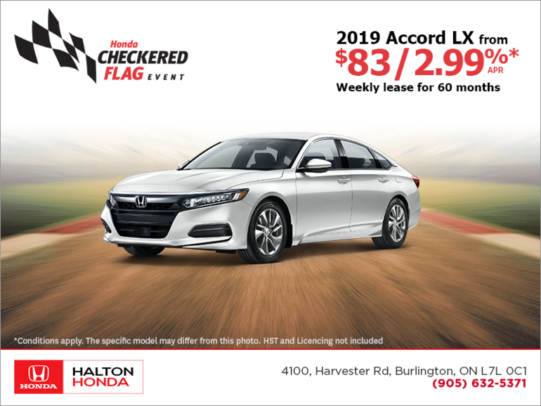 Lease the 2019 Honda Accord Sedan!