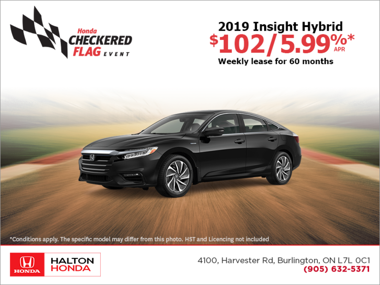 Lease the 2019 Honda Insight!