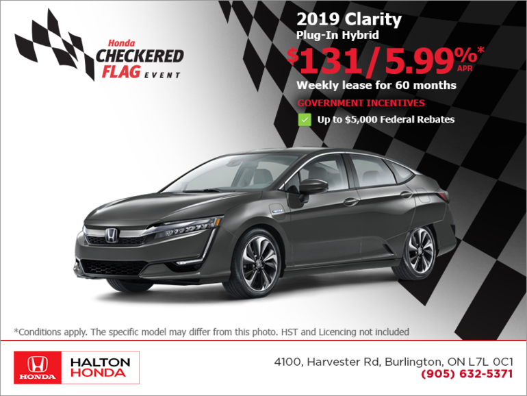 Lease the 2019 Honda Clarity!