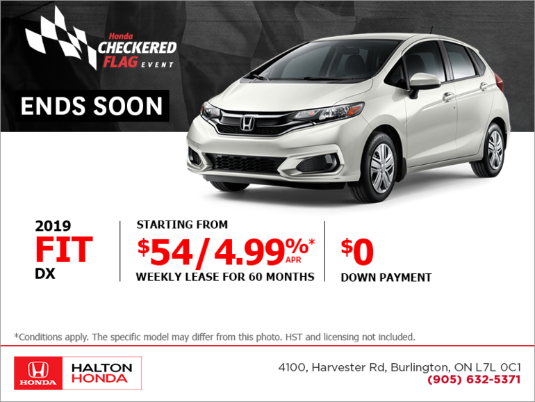 Lease the 2019 Honda Fit!